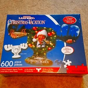 🎄NIB.  National Lampoon's Xmas Vacation Double- Sided Puzzle